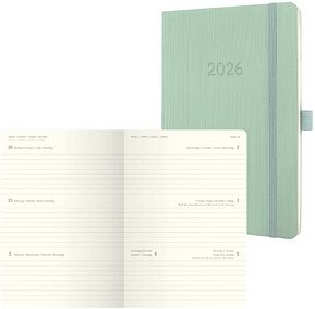 SIGEL Buchkalender Conceptum 2026 mintgrün, 1 St.
