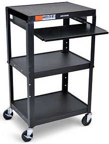 Werkstattwagen schwarz 1 Schublade