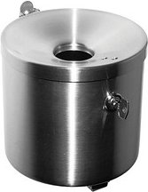 TKG Rondo senior Wandaschenbecher Edelstahl abschließbar, 1 St.