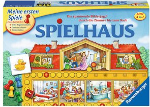 Thumbnail - Ravensburger Spielhaus - Die spannede Bilderjagd durch die Zimmer bis zum Dach Brettspiel, 1 St.