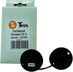 TWEN Gruppe 51 schwarz Farbband