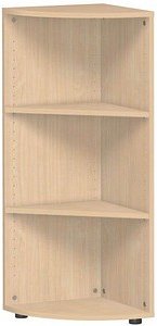 Thumbnail - geramöbel Eckregal Flex buche 40,0 x 40,0 x 110,4 cm, 1 St.
