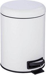 WENKO Leman Kosmetikeimer 5,0 l weiß, 1 St.