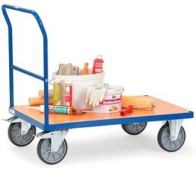 fetra Transportwagen 2503 blau 80,9 x 132,5 x 99,0 cm bis 600,0 kg