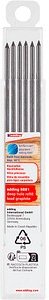 edding 8881 Ersatzminen für Tieflochmarker-Bleistift grau, 6 St.