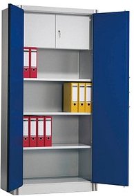 CP Sicherheitsschrank C 4000 Certos lichtgrau, enzianblau 93,0 x 50,0 x 195,0 cm