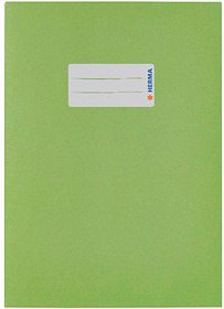 Thumbnail - HERMA Heftumschlag glatt grasgrün Papier DIN A5