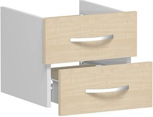 geramöbel Flex Schubladen ahorn 39,5 x 37,0 x 17,5 cm