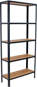 Simonrack Regal SIMONHOME CLICK MINI 8425437128967 anthrazit, braun 80,0 x 30,0 x 180,0 cm