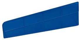 Thumbnail - Gürkan Trennwand blau 12,5 x 39,0 cm, 1 St.