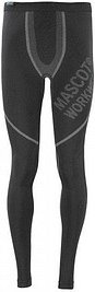 MASCOT® Herren Funktionsunterwäsche Hose "MOSS" Crossover schwarz Größe 3XL