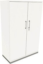 fm Aktenschrank Oldenburg, 4260649680957 weiß 3 Fachböden 100,0 x 44,2 x 151,7 cm