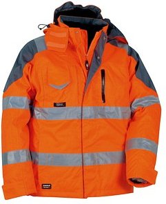 Thumbnail - COFRA® Herren Warnjacke Winter RESCUE orange Größe 50