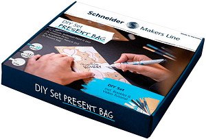 Schneider Geschenktüten natur DIY Set, 1 Set