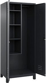 CP Putzmittelschrank Classic Plus 080110-02 S10011 anthrazitgrau 4 Fachböden 80,0 x 50,0 x 195,0 cm, aufgebaut, 1 St.