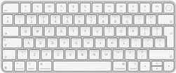 Apple Magic Keyboard (2024) mit Touch ID Tastatur kabellos silber