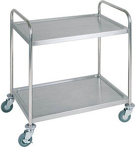 APS Servierwagen silber 59,0 x 91,0 x 93,0 cm