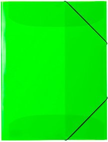 Thumbnail - HERMA Schnellhefter Neon Kunststoff neon-grün DIN A4, 1 St.