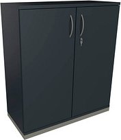 fm Aktenschrank Sidney, 4290429764693 lavagrau 2 Fachböden 100,0 x 44,2 x 113,3 cm