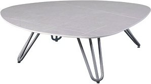 Thumbnail - Garden Pleasure EMILIA Beistelltisch rechteckig Stein grau 110,0 x 88,0 x 31,5 cm, 1 St.