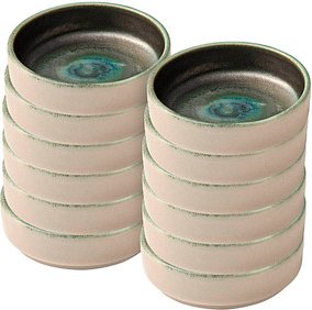 12 HEART & SOUL Schalen Perfect Match Avocado grün 8,0 cm