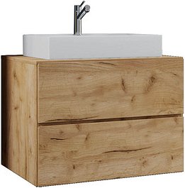 VCM my bath Badmöbel-Set Lendas S 915197 honig-eiche 81,0 x 46,0 x 69,0 cm