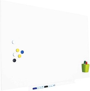 rocada Whiteboard Skin 150,0 x 100,0 cm weiß lackierter Stahl