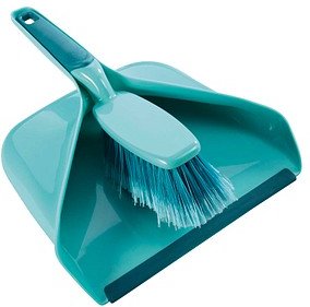 Thumbnail - LEIFHEIT Kehrgarnitur türkis Kunststoff 26,5 cm breit