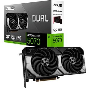 Thumbnail - ASUS Dual GeForce RTX 5070 OC Edition Grafikkarte 12 GDDR7 192 Bit