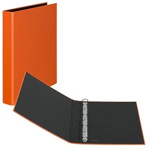 VELOFLEX Basic Ringbuch 4-Ringe orange 4,0 cm DIN A4, 1 St.