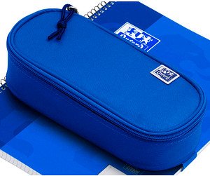 OXFORD Schlampermäppchen blau, 23,0 x 11,0 cm