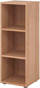 HAMMERBACHER Aktenregal 934RE nussbaum 40,0 x 40,0 x 110,0 cm, 1 St.