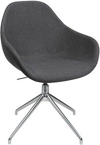 Topstar Besucherstuhl Sitness Life 2.0 SLE2010 KC2 anthrazit Stoff, 1 St.