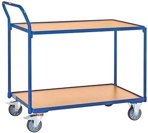 Thumbnail - fetra Tischwagen 2742 blau 61,1 x 113,6 x 103,9 cm