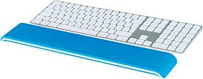 LEITZ Tastatur-Handballenauflage Ergo WOW blau, weiß