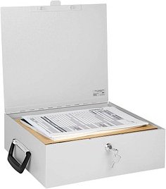 WEDO Dokumentenkassette DIN A4 Sicherheitsschloss