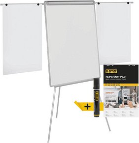 AKTION: Bi-Office Flipchart + GRATIS 1 Boardmarker + 1 Flipchartblock