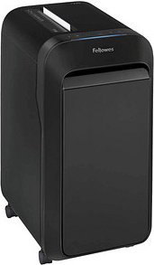 AKTION: Fellowes Powershred LX220 Aktenvernichter mit Partikelschnitt P-4, 4 x 12 mm, bis 12 Blatt, schwarz mit 60 Euro ...