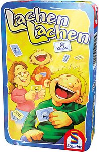 Schmidt MBS Lachen Lachen in Metalldose Kartenspiel