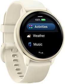 GARMIN Vivoactive 6 Smartwatch bone, lunargold