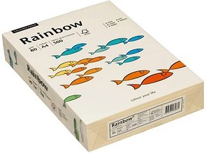 Thumbnail - Rainbow Kopierpapier COLOURED PAPER hellchamois DIN A4 80 g/qm 500 Blatt
