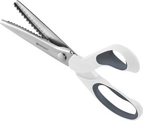 WESTCOTT Konturenschere Softgrip weiß-grau 24,0 cm