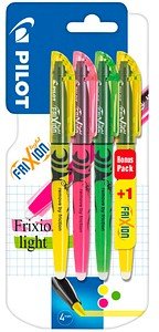 Thumbnail - PILOT FriXion light Textmarker farbsortiert, 4 St.