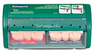 Thumbnail - Salvequick® Pflasterspender 1009070 grün Kunststoff