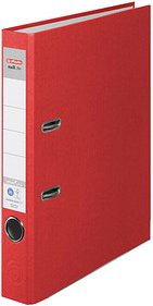 herlitz maX.file nature plus Ordner rot Karton 5,0 cm DIN A4, 1 St.