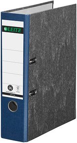 AKTION: LEITZ 1080 Ordner blau marmoriert Karton 8,0 cm DIN A4, 1 St. mit Prämie nach Registrierung