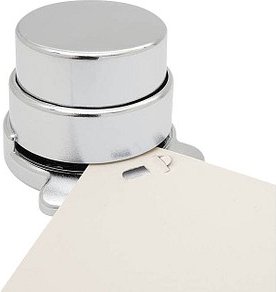 Thumbnail - WEDO Klammerloses Heftgerät Green Emma chrom, 1 St.