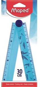 maped Faltlineal ARCTIC 15,0/30,0 cm, hellblau