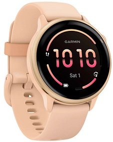 GARMIN Vivoactive 6 Smartwatch pink dawn