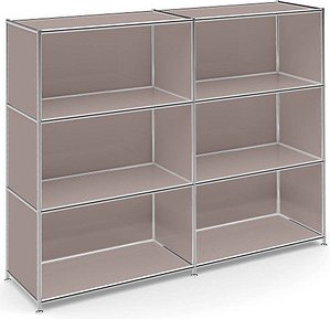 viasit Aktenregal System4 taupe 152,9 x 40,4 x 118,2 cm, 1 St.